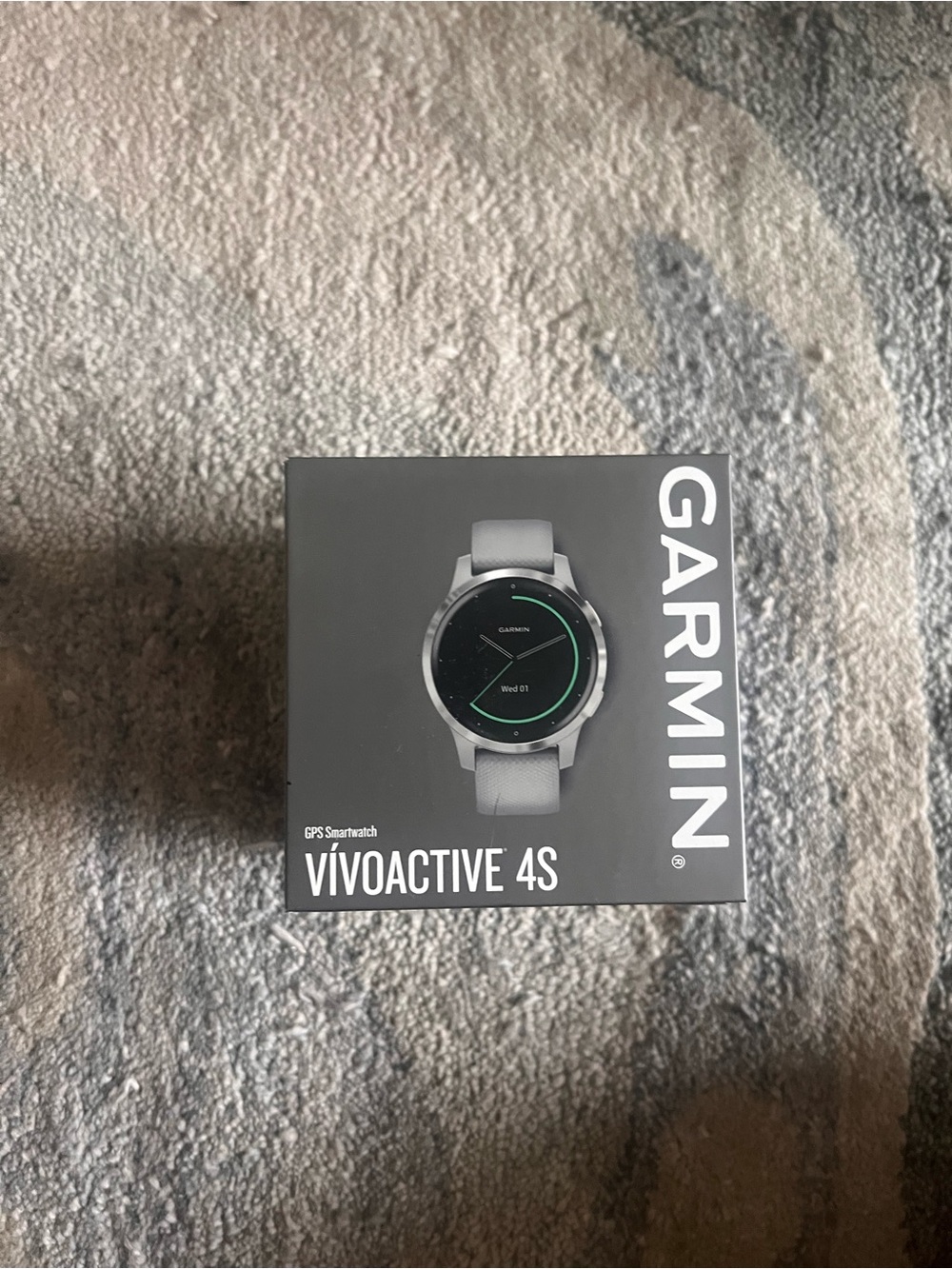 garmin vívoactive 4S Smartwatch Box - Gray and White